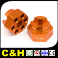 China OEM CNC de mecanizado de aluminio anodizado / acero / latón / piezas de plástico